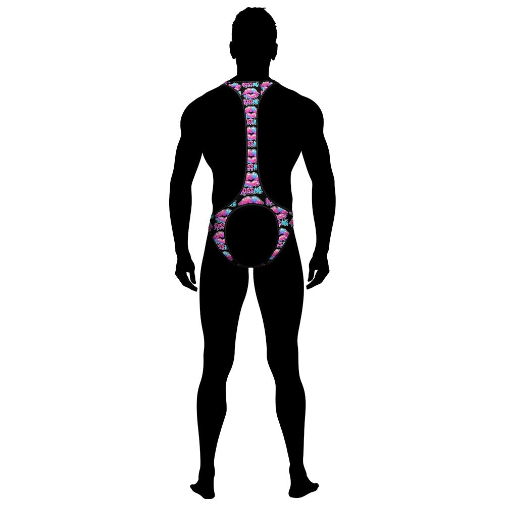 Multiple Designs- Men's Bodysuit Emotional Underwear