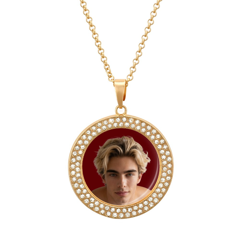 Taylor Boy™ Gold Diamond Necklace — Luxury Fan Edition