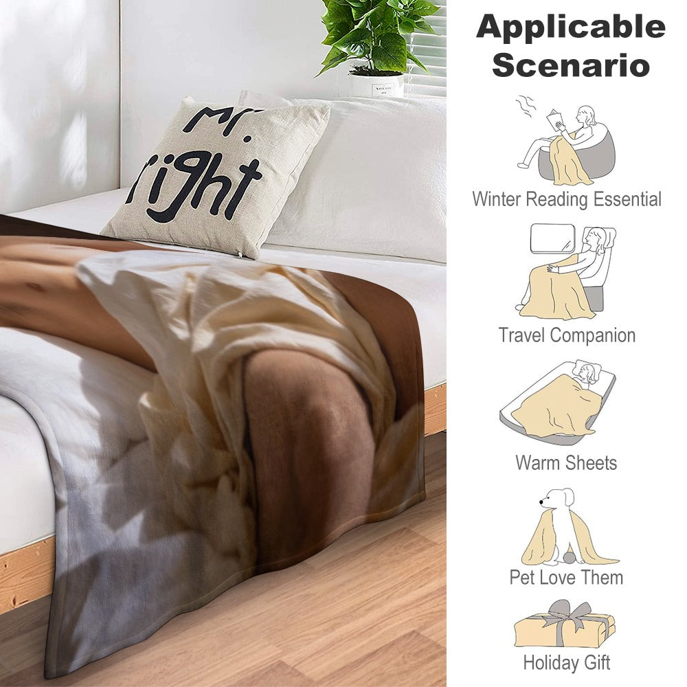 Taylor Boy™ Signature Flannel Blanket — Soft Touch, Multiple Sizes