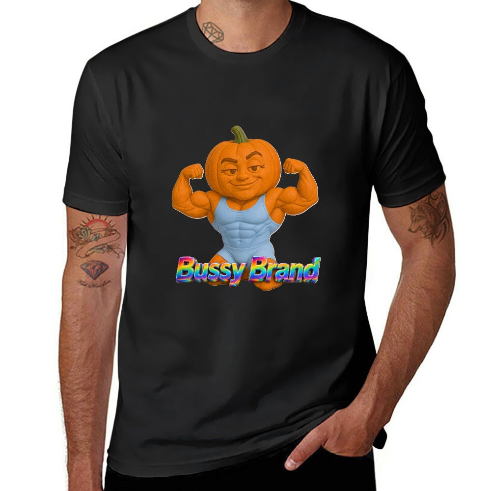 Halloween Pumpkin Flex Men's  Short Sleeve T-shirt