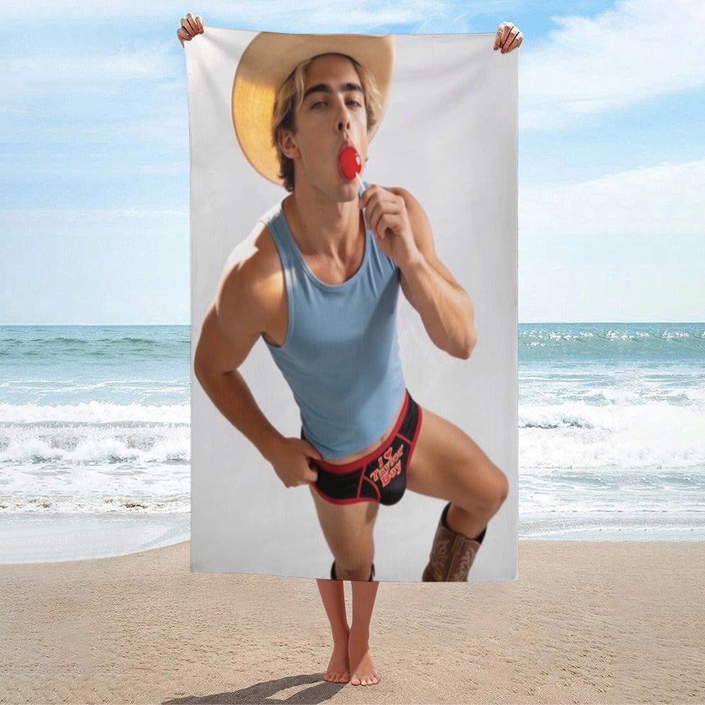 Taylor Boy™ Plush Comfort Beach Towel — New Ultra‑Soft Edition