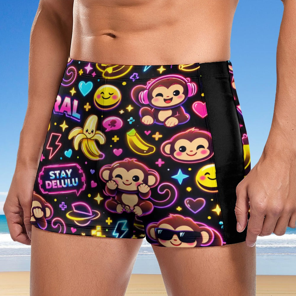 Multiple Designs of Bussy Brand Men's swimming trunks