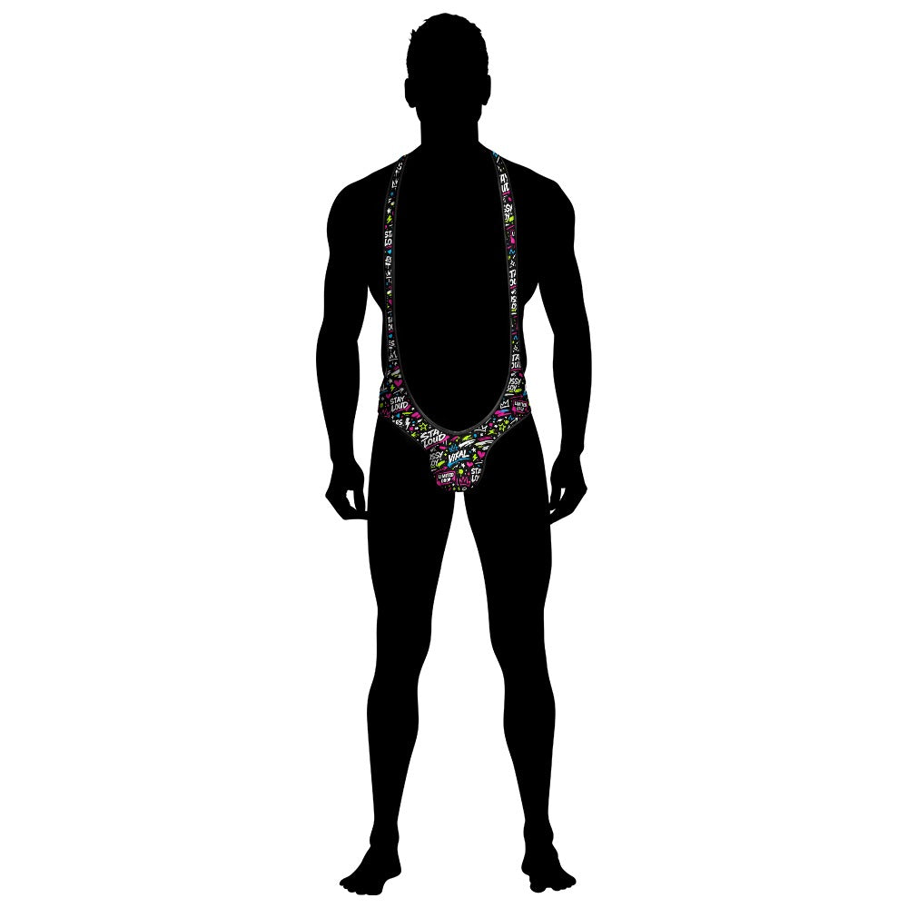 Multiple Designs- Men's Bodysuit Emotional Underwear