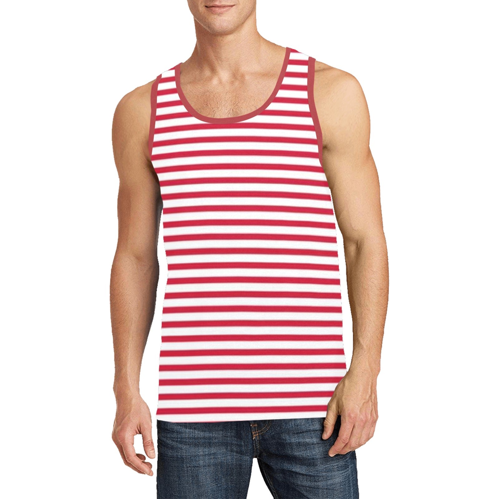 Men's Fitted Tank Top