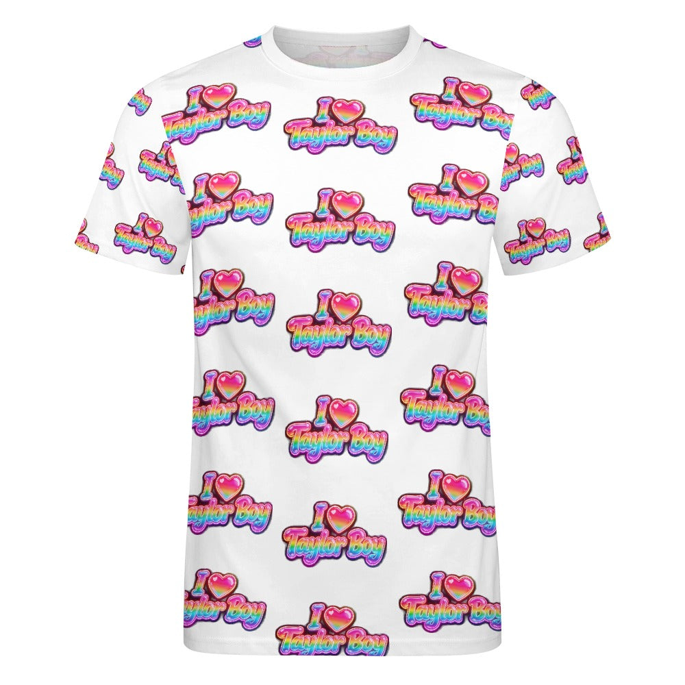 I ❤️ Taylor Boy™ Shirt — Fan Favorite Fit Men's Cotton T-shirt