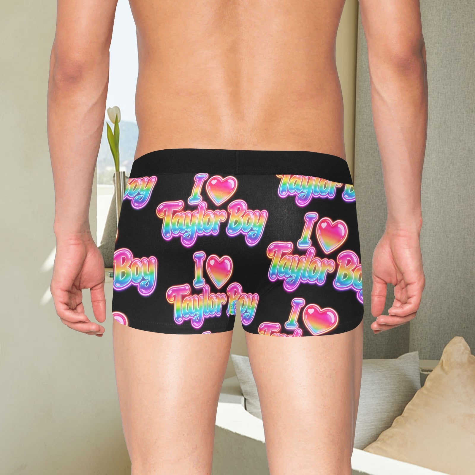 I ❤️ Taylor Boy™ Men’s Boxer Briefs — Premium Fit + Fly