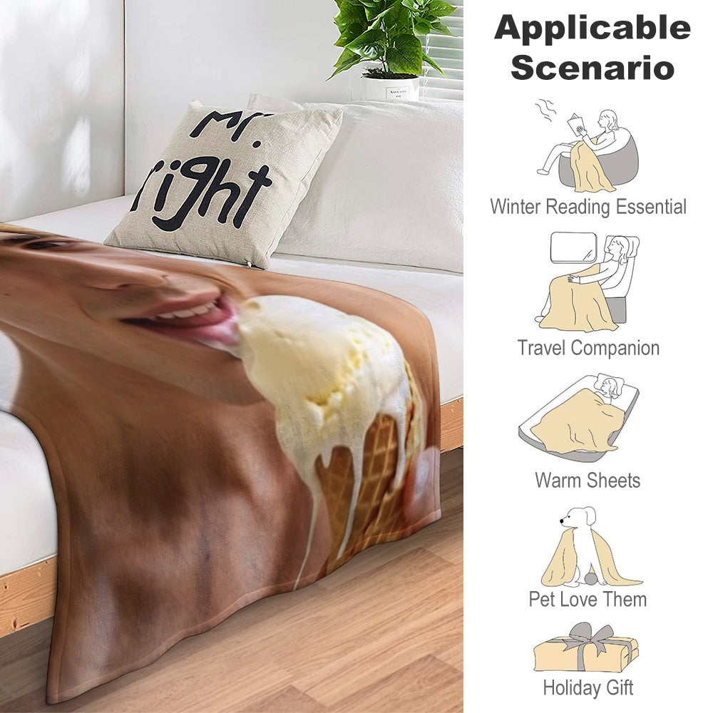 Taylor Boy™ Signature Flannel Blanket — Soft Touch, Multiple Sizes