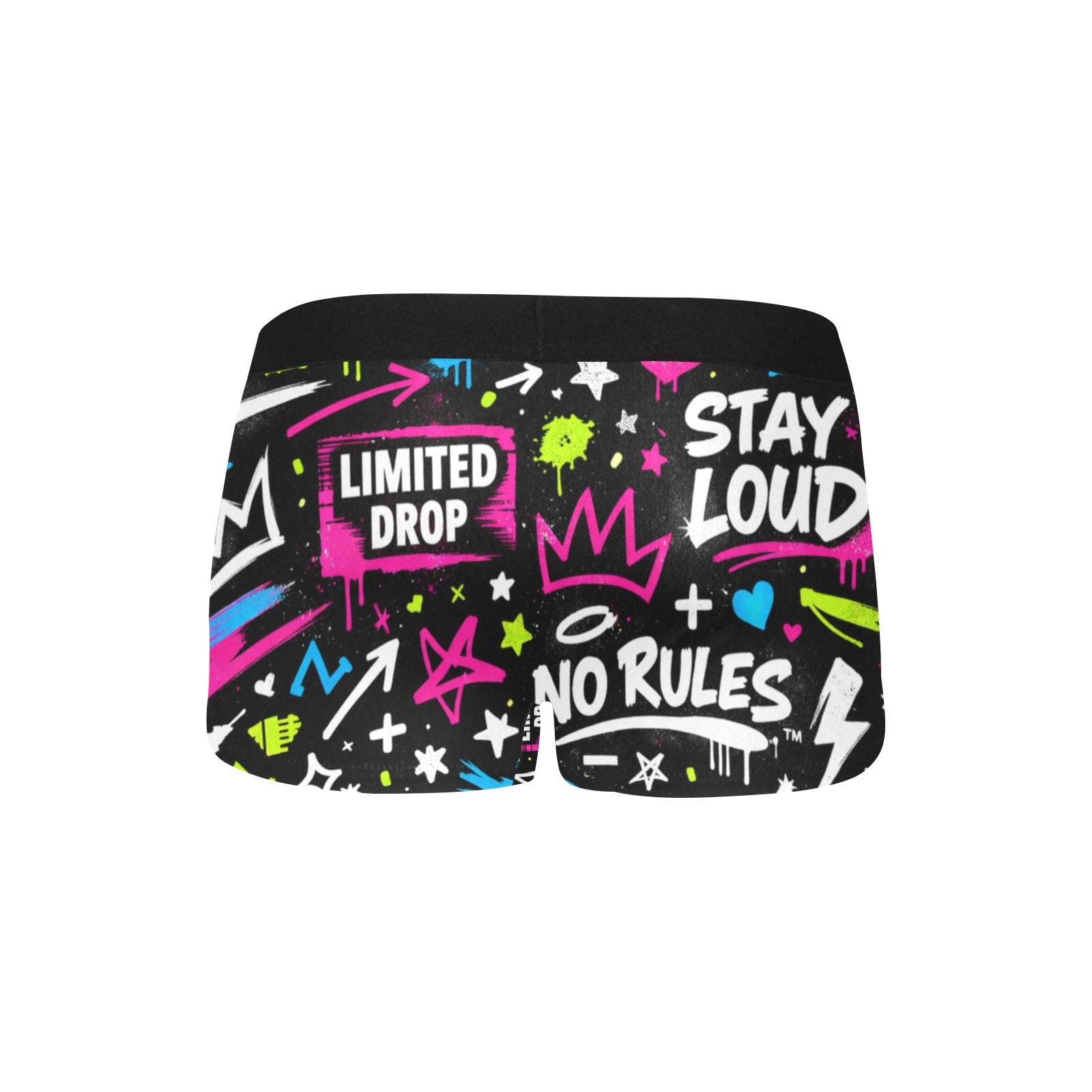 Multiple Designs -Men's Boxer Briefs with Fly
