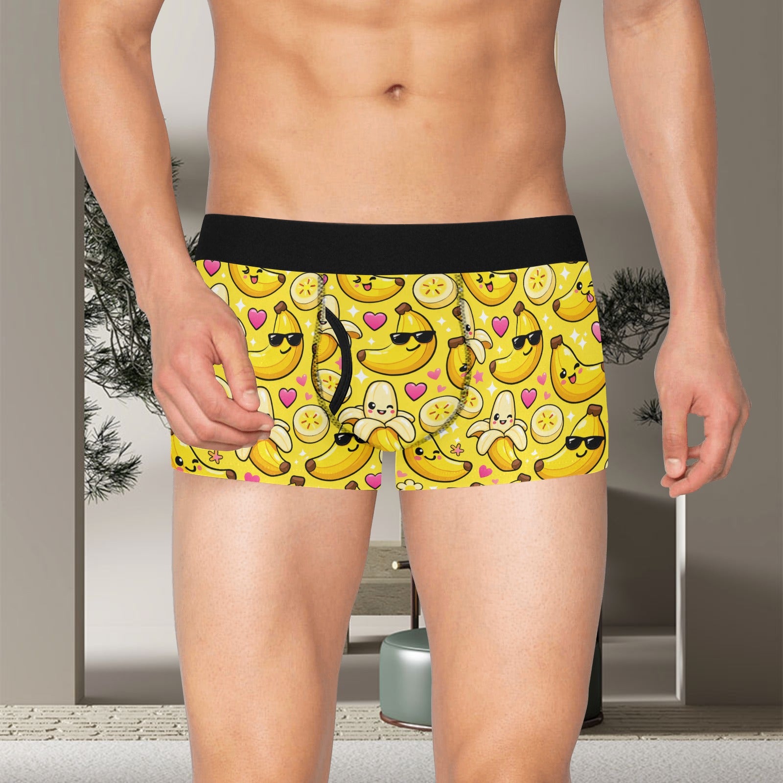 Multiple Designs -Men's Boxer Briefs with Fly