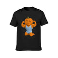 Halloween Pumpkin Flex Men's  Short Sleeve T-shirt