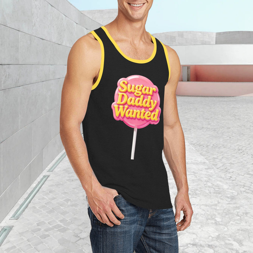 Men’s Print Tank Top — Premium Fit, Taylor Boy Energy