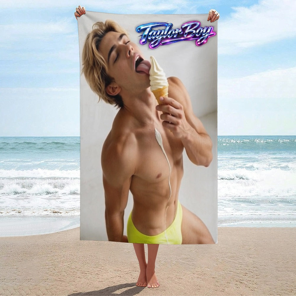 Taylor Boy™ Plush Comfort Beach Towel — New Ultra‑Soft Edition