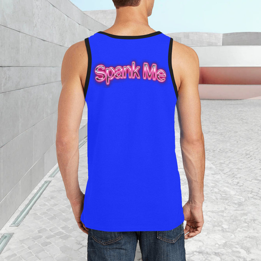 Men’s Print Tank Top — Premium Fit, Taylor Boy Energy