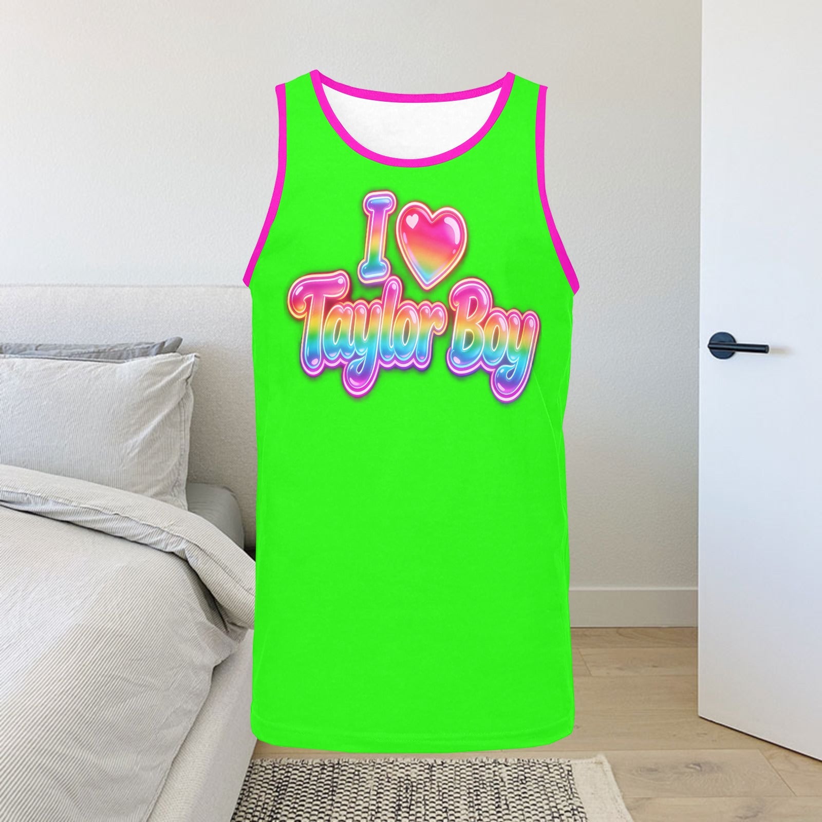 Taylor Boy™ Graphic Tank — Soft, Strong, Summer‑Ready - Men’s Print Tank Top — Premium Fit, Taylor Boy Energy