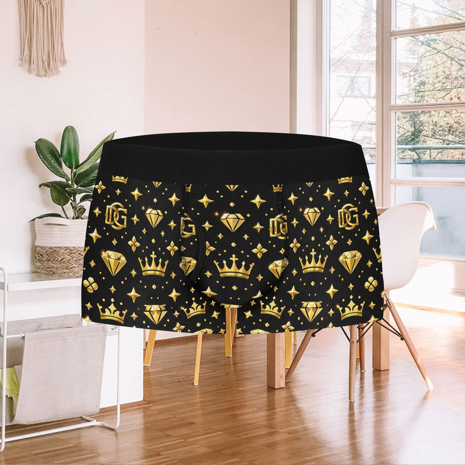 Multiple Designs -Men's Boxer Briefs with Fly