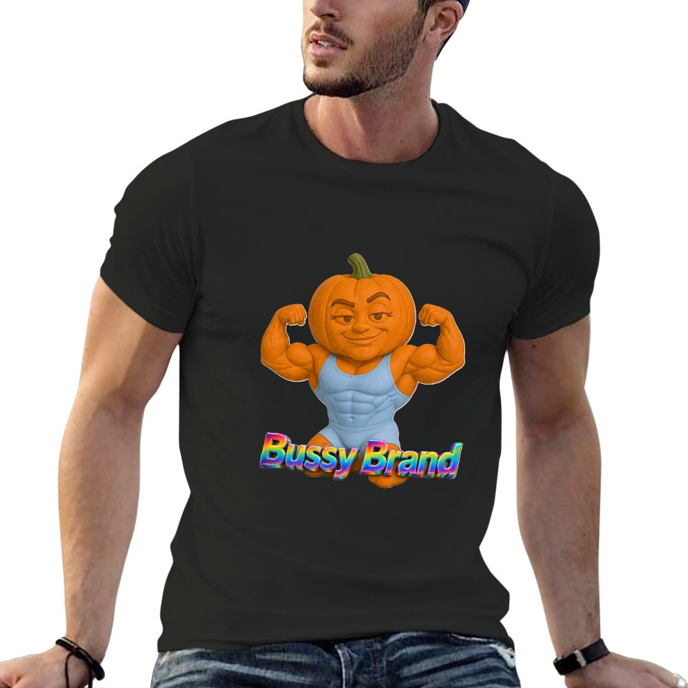 Halloween Pumpkin Flex Men's  Short Sleeve T-shirt