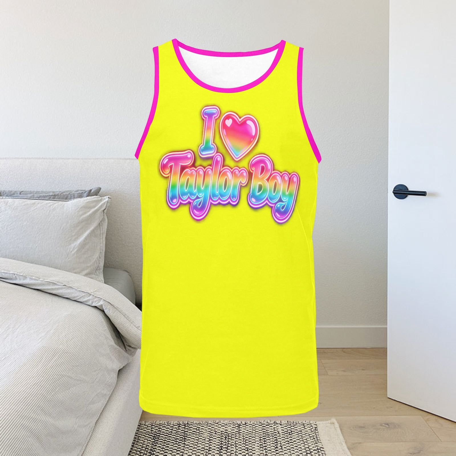 Taylor Boy™ Graphic Tank — Soft, Strong, Summer‑Ready - Men’s Print Tank Top — Premium Fit, Taylor Boy Energy