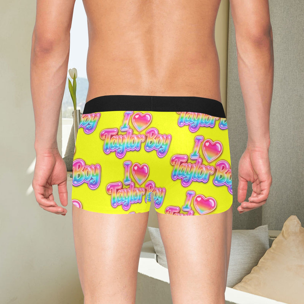 I ❤️ Taylor Boy™ Men’s Boxer Briefs — Premium Fit + Fly