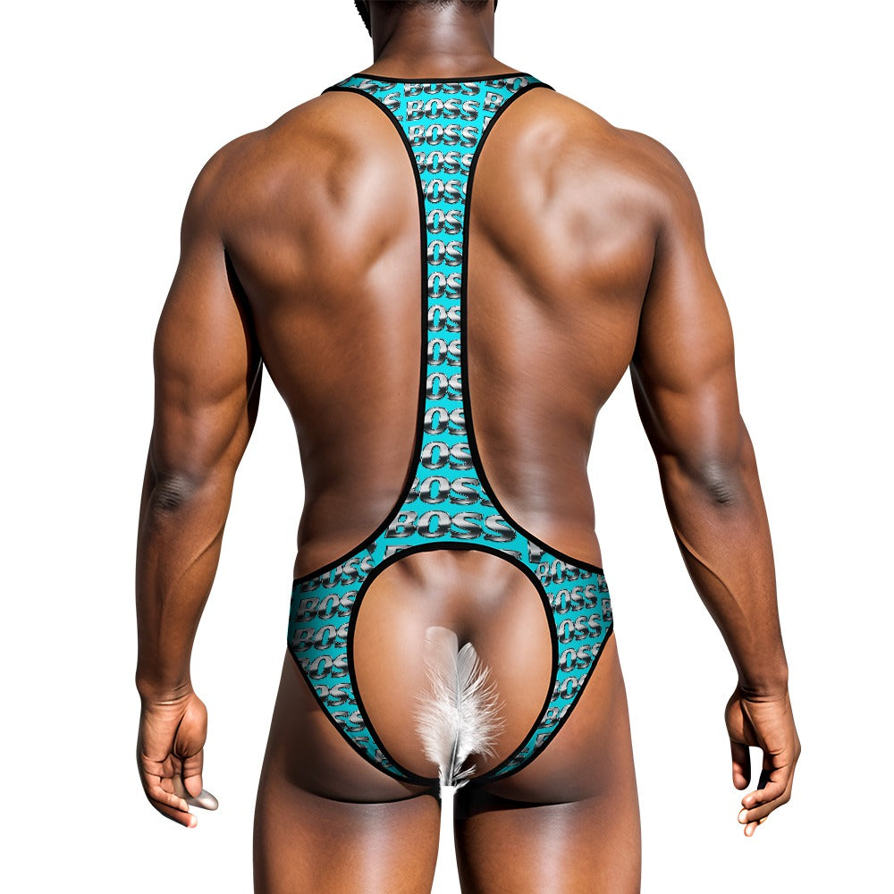 Multiple Designs- Men's Bodysuit Emotional Underwear