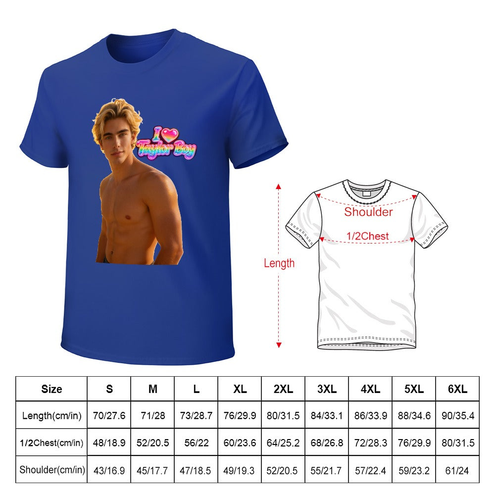 Your Taylor Boy™ Premium Cotton T‑Shirt -100% Cotton