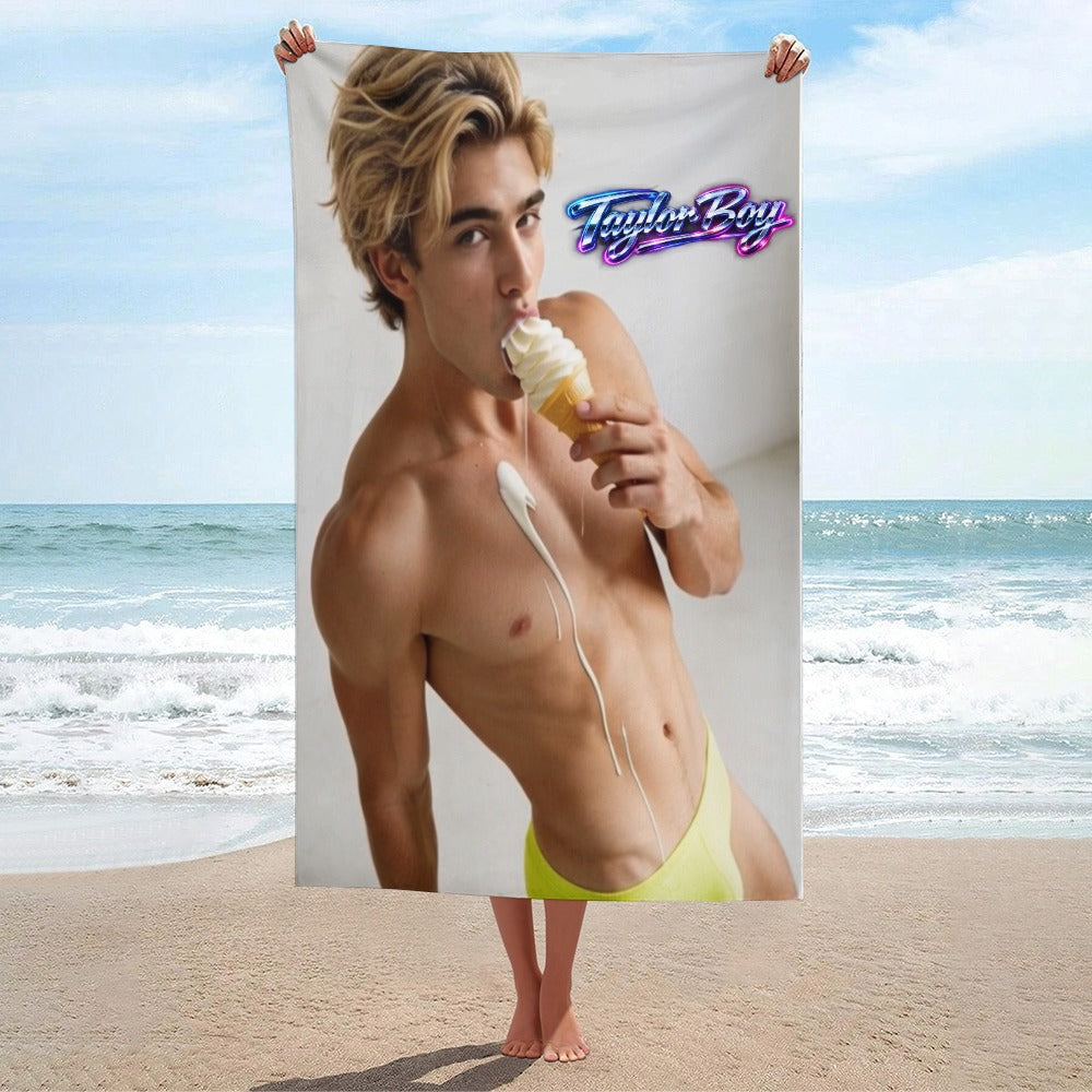 Taylor Boy™ Plush Comfort Beach Towel — New Ultra‑Soft Edition
