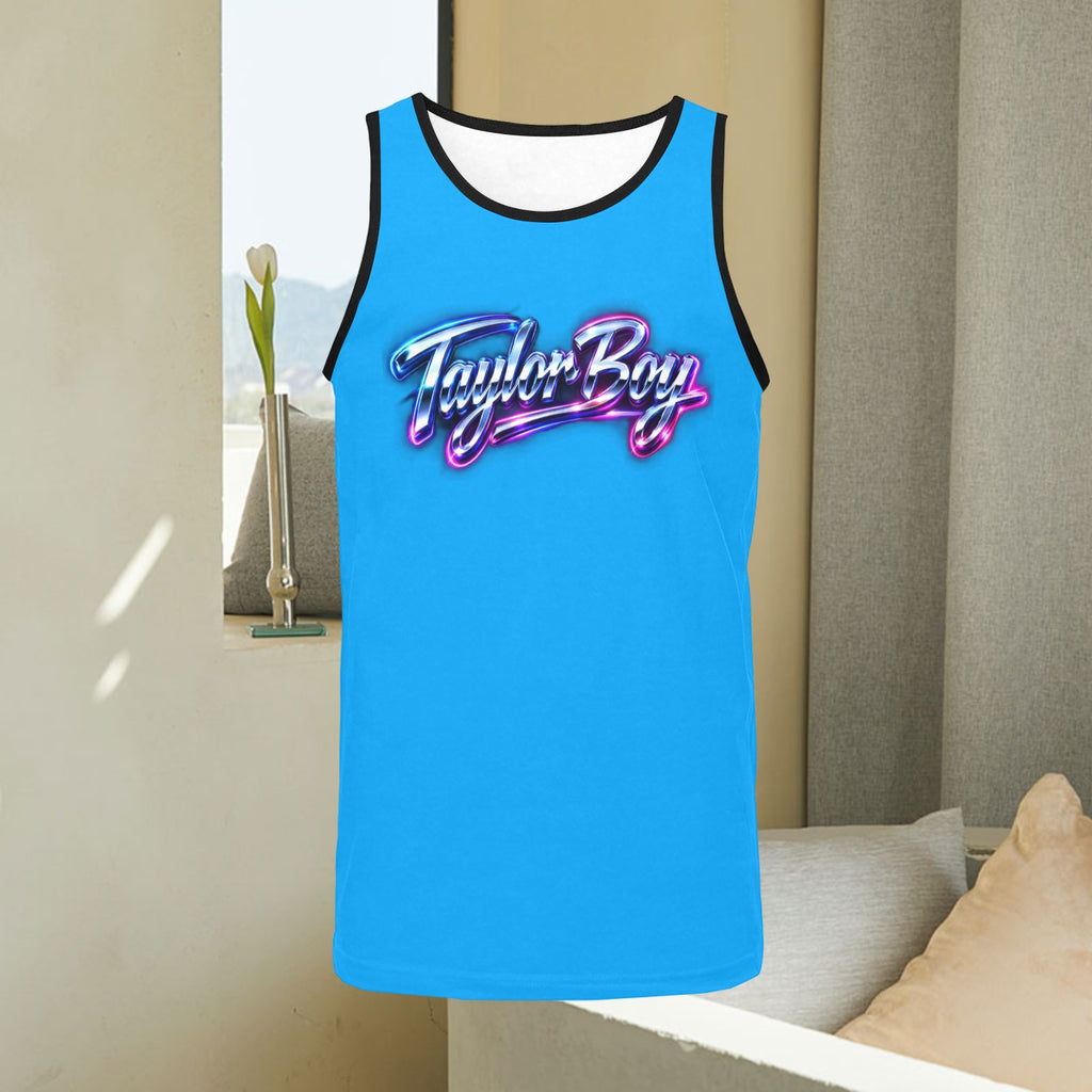Taylor Boy™ Graphic Tank — Soft, Strong, Summer‑Ready - Men’s Print Tank Top — Premium Fit, Taylor Boy Energy
