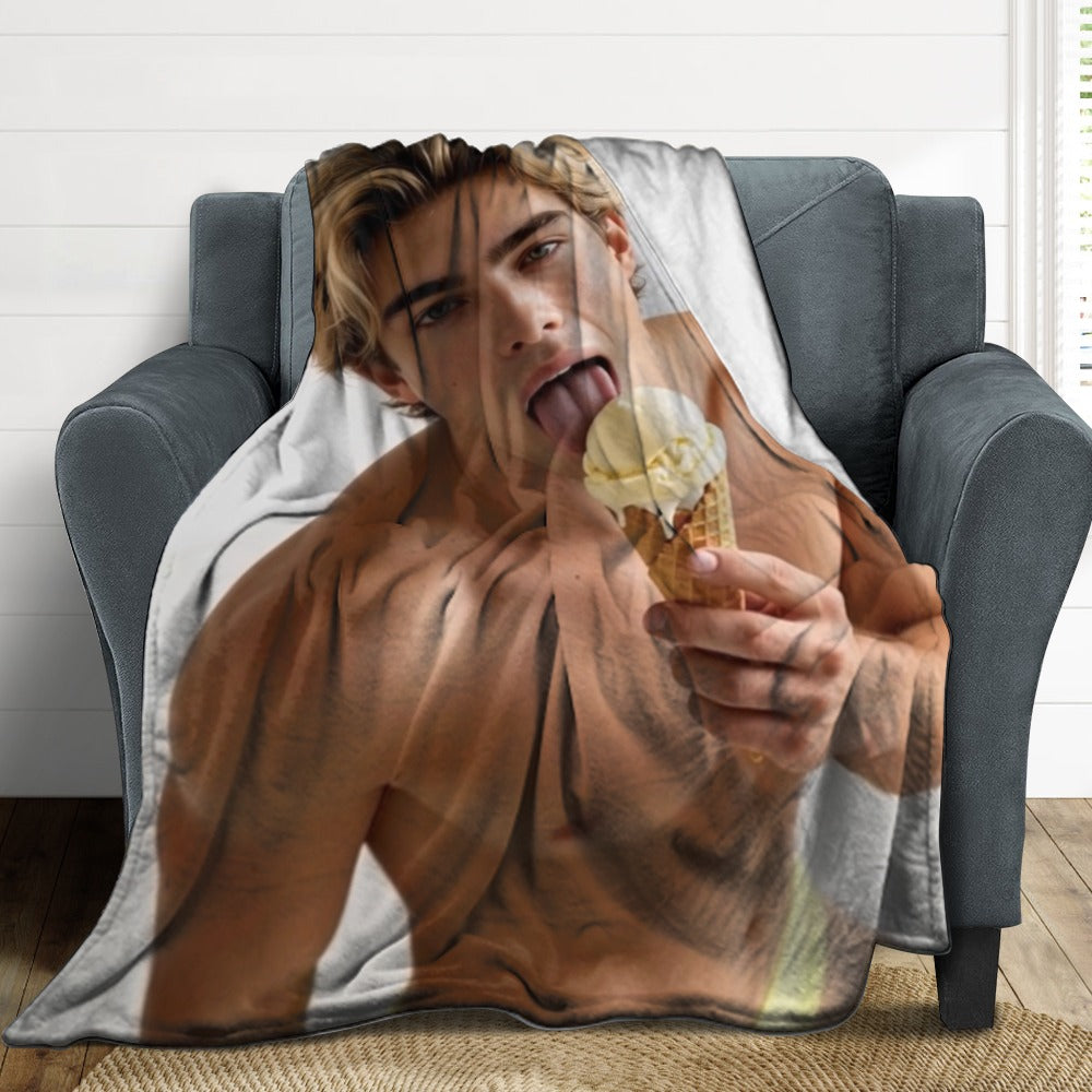 Taylor Boy™ Signature Flannel Blanket — Soft Touch, Multiple Sizes