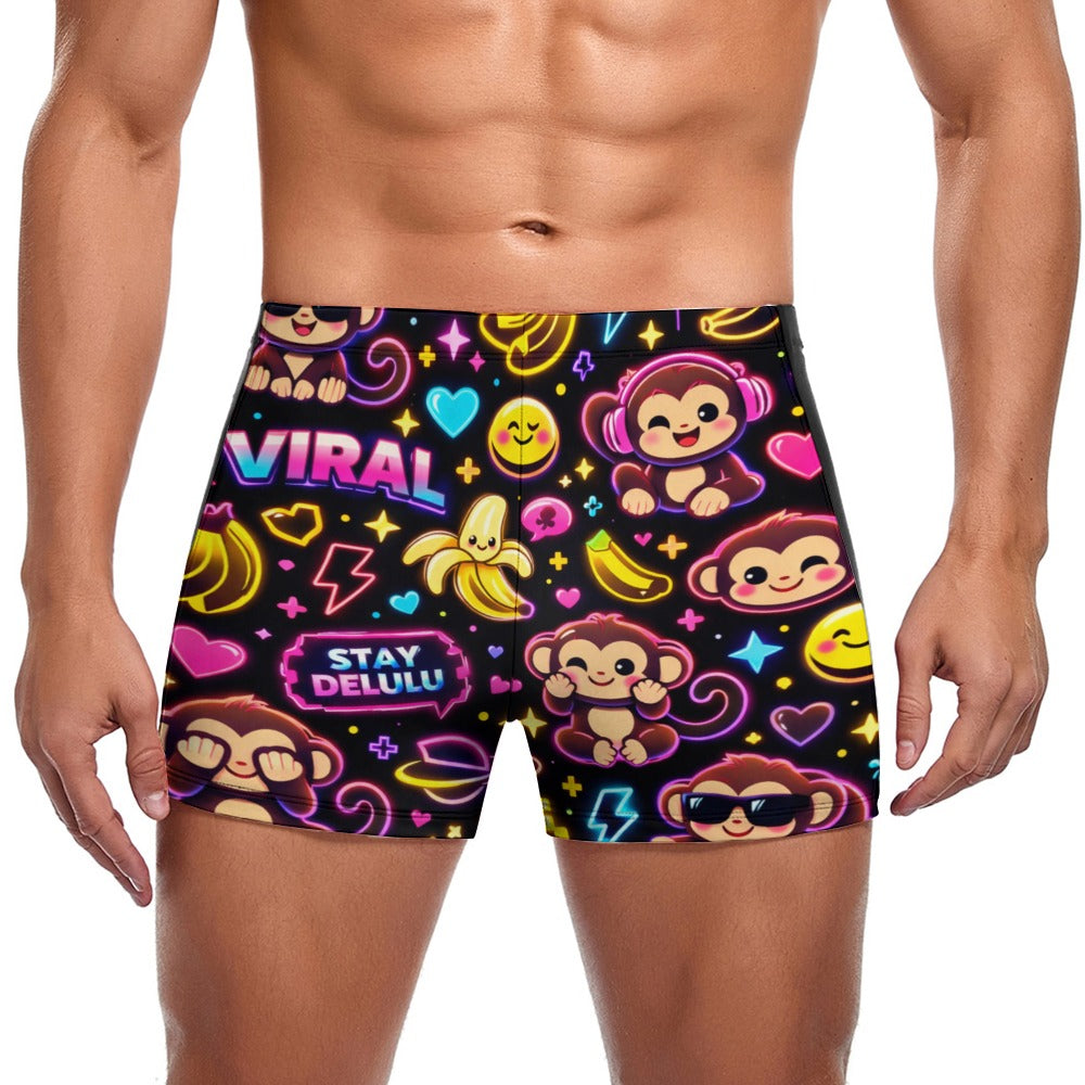 Multiple Designs of Bussy Brand Men's swimming trunks