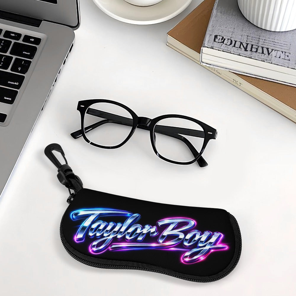 . Taylor Boy™ SoftTouch Glasses/Sunglass Case — Modern, Minimal, Made to Protect