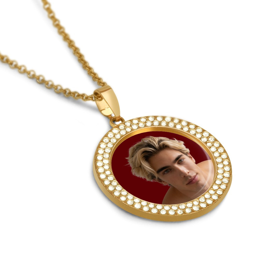 Taylor Boy™ Gold Diamond Necklace — Luxury Fan Edition