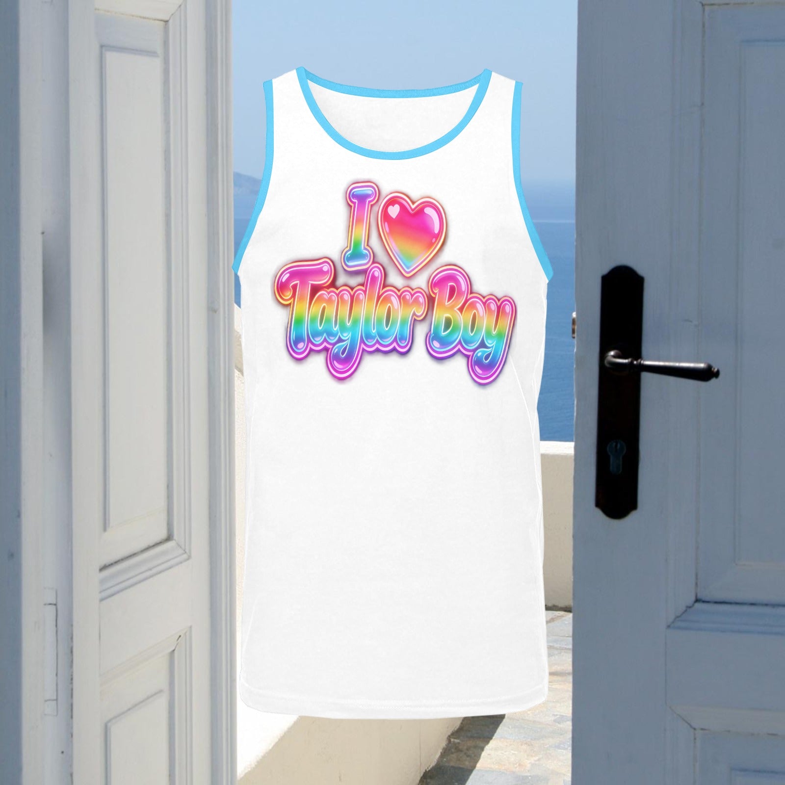 Taylor Boy™ Graphic Tank — Soft, Strong, Summer‑Ready - Men’s Print Tank Top — Premium Fit, Taylor Boy Energy