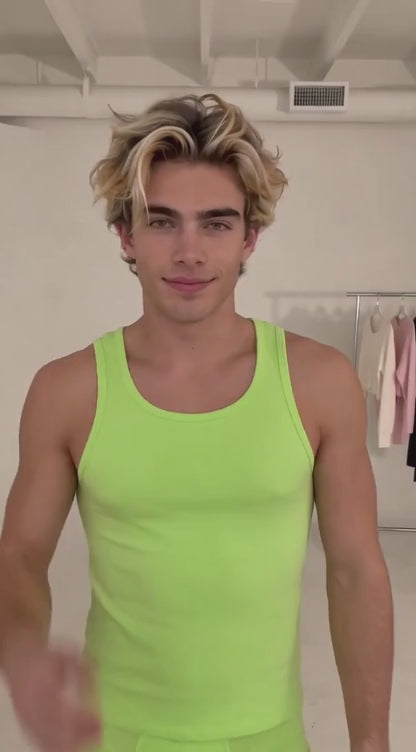Taylor Boy™ Favorite Neon Tank — Lightweight Jersey Fit